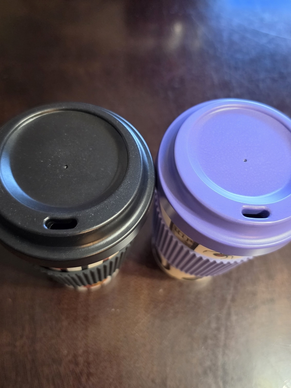 Reusable Halloween Travel Mug Set - Black & Purple - Picture 6 of 6
